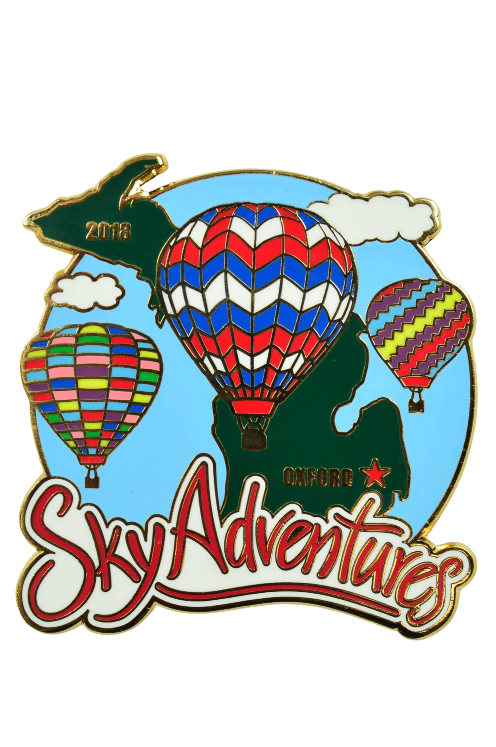 SkyAdventures 2018 Balloon Company Enamel Pin