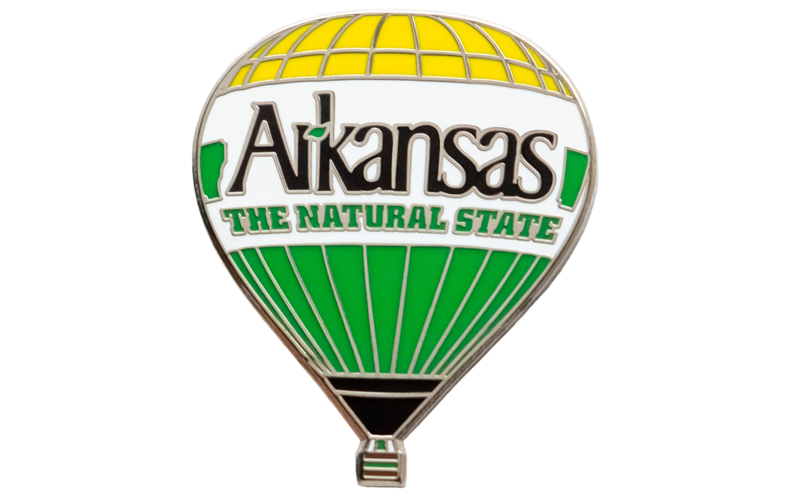 Arkansas Corn Enamel Balloon Pin