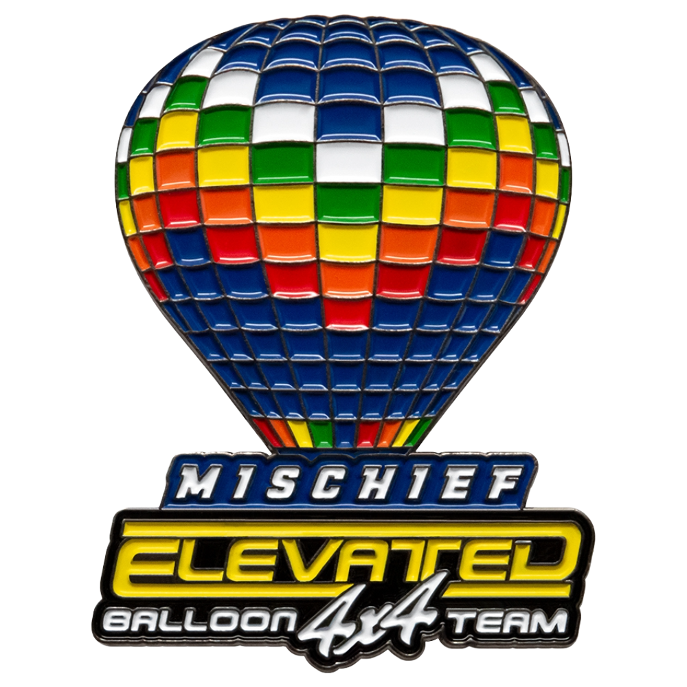 Mischief Elevated Balloon Team Enamel Pin
