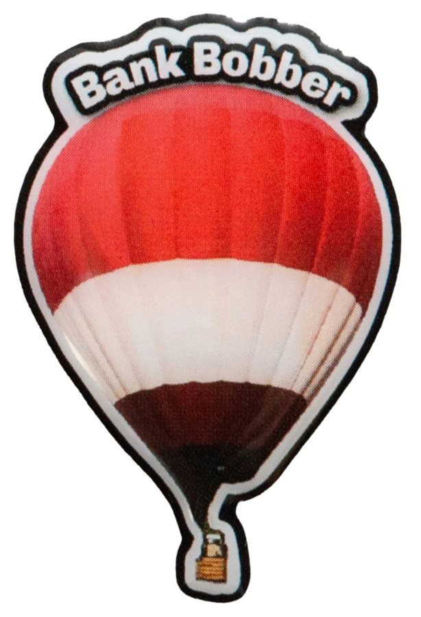 Bank Bobber Custom Photoscreen Balloon Pin