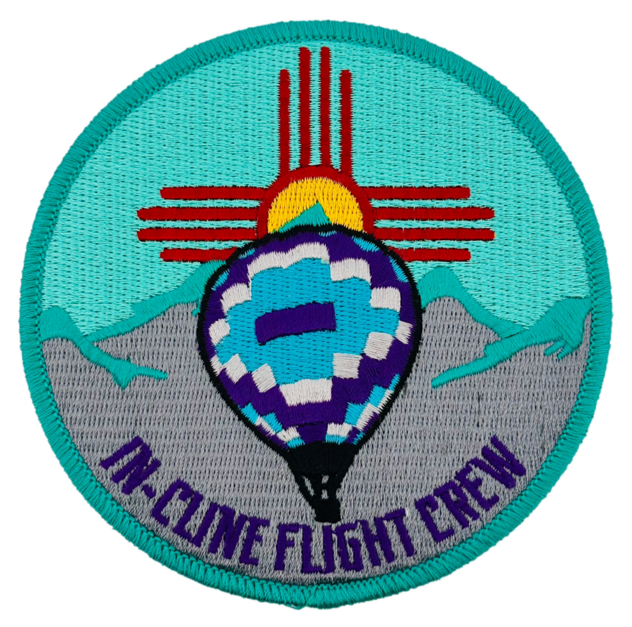 In-Cline Flight Crew Custom Balloon Patch In-Cline Flight Crew Custom Balloon Patch