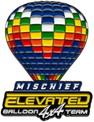 Custom Balloon Pins - Steve Williams - Mischief